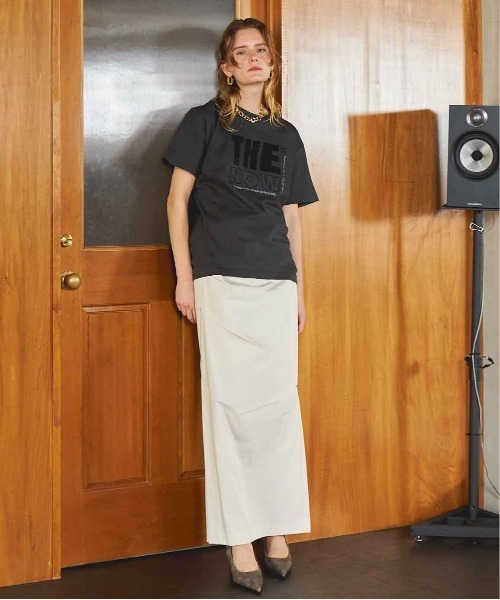 MAISON SPECIAL /THE NOWロゴTシャツ THE NOW Logo T-shirt