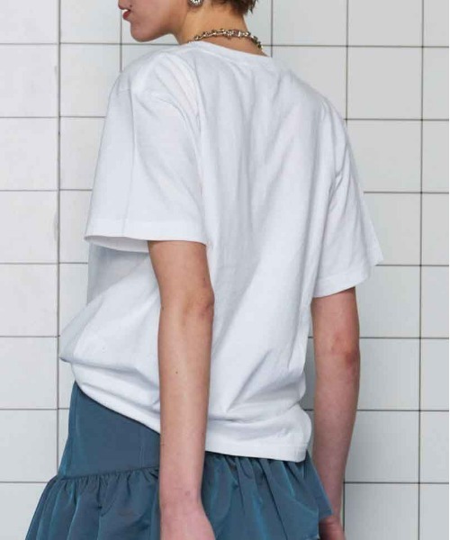 tシャツ THE NOW Logo T-shirt/THE NOWロゴTシャツ「MAISON SPECIAL/メゾンスペシャル」 レディース THE NOW Logo T-shirt/THE NOWロゴTシャツ【MAISON SPECIAL