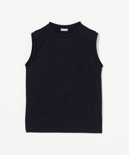 Steven Alan(スティーブンアラン)の「<Steven Alan>ウールジャージー ノースリーブ Tシャツ(タンクトップ・レディース・ピンク/ネイビー/オフホワイト/ブラウン系・FREE)」の21枚目の写真