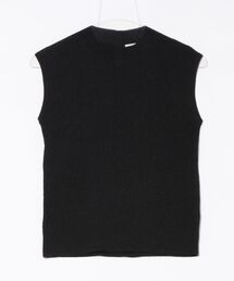 12Twelve Agenda | プチハイネックノースリーブラメリブニットプルオーバー(ニット/セーター)