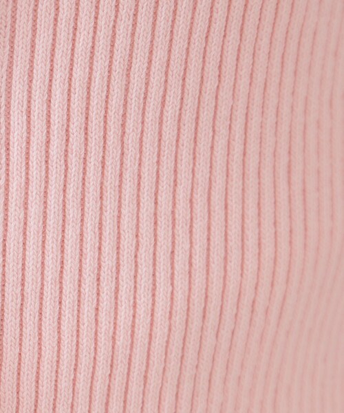 OPAQUE.CLIP（オペークドットクリップ）の「《美人百花掲載》ショートカーディガン×リブキャミソール【洗濯機洗い可/抗ピル】（その他トップス・レディース・ピンク/ブラック/ライトベージュ・00）」の9枚目の写真