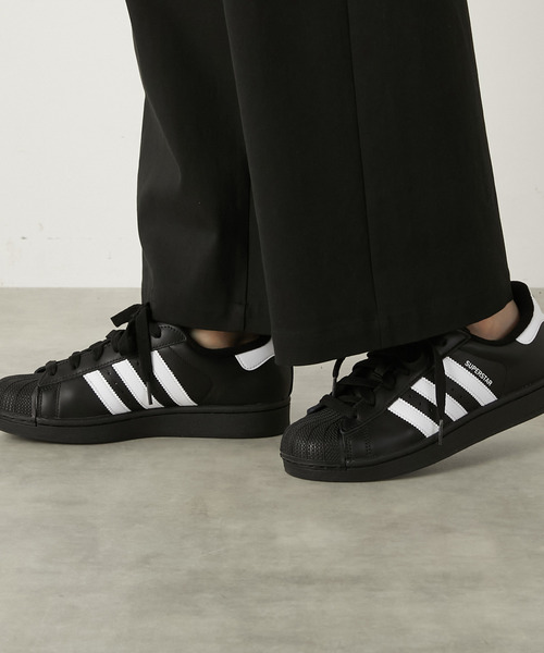LOGEMENT DE CLAIRE(ロジュモンドクレール)の「【adidas/アディダス】 SUPERSTARⅡ(スニーカー・レディース・ホワイト/ブラック・4/3/2)」の1枚目の写真