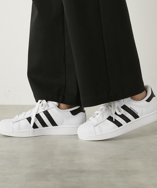 LOGEMENT DE CLAIRE(ロジュモンドクレール)の「【adidas/アディダス】 SUPERSTARⅡ(スニーカー・レディース・ホワイト/ブラック・4/3/2)」の3枚目の写真