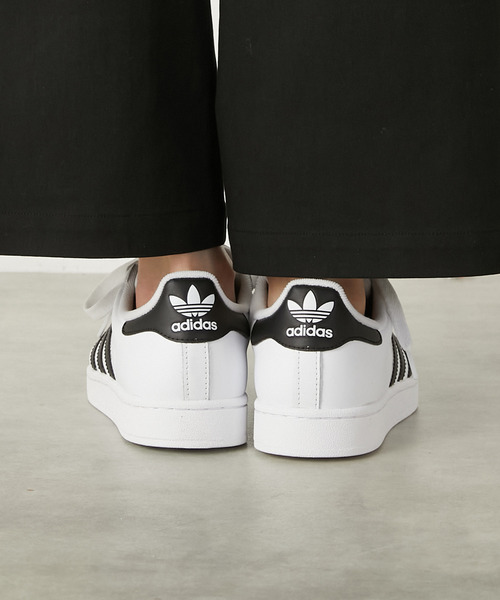 LOGEMENT DE CLAIRE(ロジュモンドクレール)の「【adidas/アディダス】 SUPERSTARⅡ(スニーカー・レディース・ホワイト/ブラック・4/3/2)」の4枚目の写真