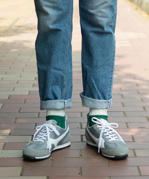 HIGHTIDE(ハイタイド)の「GETABACO ゲタバコ RECYCLE POLY USNB LACES 120cm リサイクルポリエステル シューレース 120cm 靴紐(シューズアクセサリー・レディース・ホワイト/ブラック/ネイビー・FREE)」の5枚目の写真