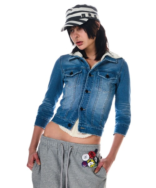 BEEDEN（ビーデン）の「COMPACT LACE ZIP HOODIE（パーカー）」 - WEAR