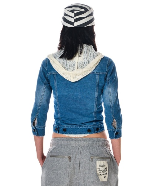 BEEDEN（ビーデン）の「COMPACT LACE ZIP HOODIE（パーカー）」 - WEAR