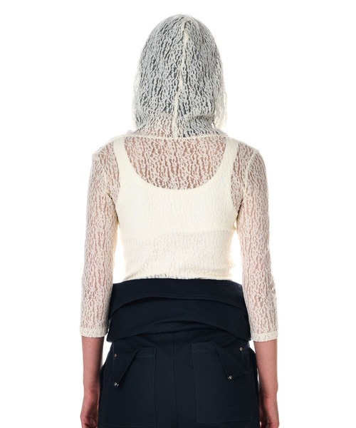 BEEDEN（ビーデン）の「COMPACT LACE ZIP HOODIE（パーカー）」 - WEAR