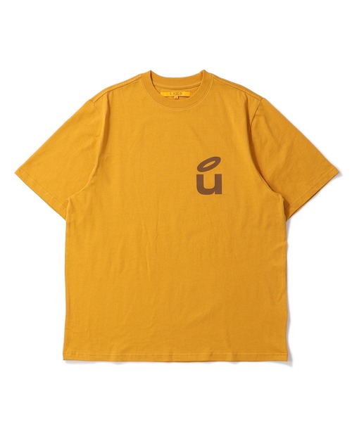 UNION(UNION TOKYO)(ユニオン)の「UNION TOKYO U-HALO TEE ユニオントーキョー Tシャツ(Tシャツ/カットソー・メンズ・イエロー系その他/ブラック・X-LARGE/LARGE/MEDIUM/SMALL/XX-LARGE)」の1枚目の写真