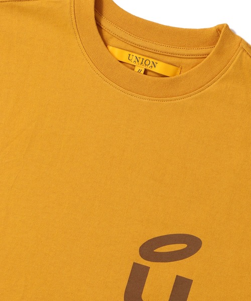 UNION(UNION TOKYO)(ユニオン)の「UNION TOKYO U-HALO TEE ユニオントーキョー Tシャツ(Tシャツ/カットソー・メンズ・イエロー系その他/ブラック・X-LARGE/LARGE/MEDIUM/SMALL/XX-LARGE)」の10枚目の写真