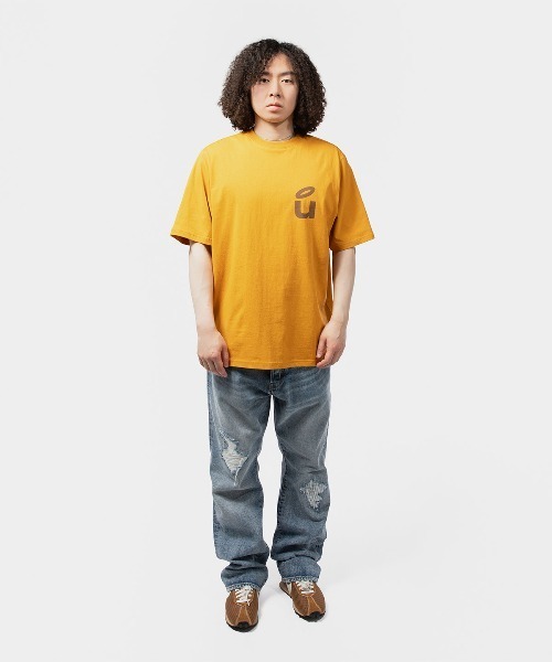 UNION(UNION TOKYO)(ユニオン)の「UNION TOKYO U-HALO TEE ユニオントーキョー Tシャツ(Tシャツ/カットソー・メンズ・イエロー系その他/ブラック・X-LARGE/LARGE/MEDIUM/SMALL/XX-LARGE)」の6枚目の写真