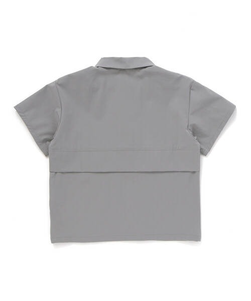 BeBe（ベベ）の「ストレッチナイロンシャツ+ハーフパンツセットアップ(100~150cm)（セットアップ・キッズ・ネイビー/グレー・150cm/130cm/140cm/120cm）」の11枚目の写真