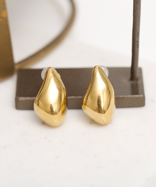 TONE SELECT GOODS（トーンセレクトグッズ）の「【Peony/ピオニー】/【アレルギー対応】サージカルステンレス　ドロップイヤリング（イヤリング・レディース・ゴールド/シルバー・FREE）」の10枚目の写真