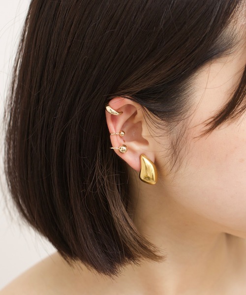 TONE SELECT GOODS（トーンセレクトグッズ）の「【Peony/ピオニー】/【アレルギー対応】サージカルステンレス　ドロップイヤリング（イヤリング・レディース・ゴールド/シルバー・FREE）」の12枚目の写真