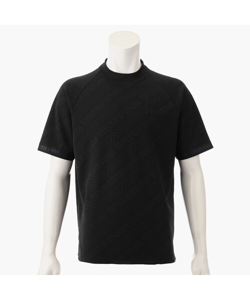 美品✨ BRIEFING BIAS LOGO JQ HIGHNECK 黒 BRIEFING（ブリーフィング）の「【BRIEFING GOLF／ブリーフィング