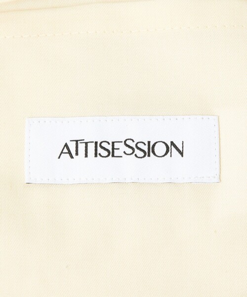 ATTISESSION（アティセッション）の「＜ATTISESSION＞サテン ウエスト タイ ポーチ バッグ（ボディバッグ/ウエストポーチ・レディース・オフホワイト/ブラック・FREE）」の16枚目の写真