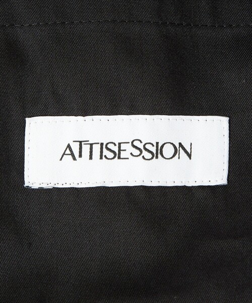 ATTISESSION（アティセッション）の「＜ATTISESSION＞サテン ウエスト タイ ポーチ バッグ（ボディバッグ/ウエストポーチ・レディース・オフホワイト/ブラック・FREE）」の22枚目の写真