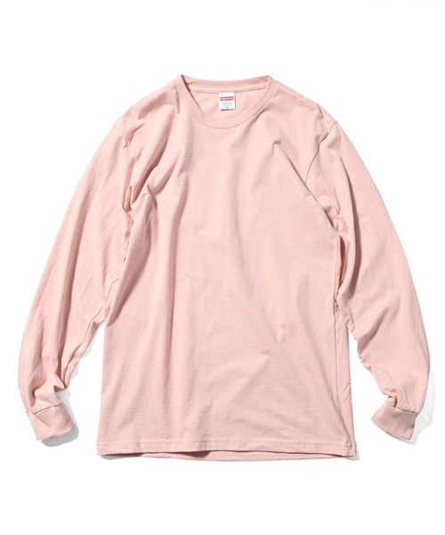 Lafayette（ラファイエット）の「SUPREME シュプリーム  L/STEE - ロングスリーブTシャツ-2【MADEINUSA】（Tシャツ/カットソー・メンズ・ペールイエロー/コーラルピンク/ブラック/ライトブルー/ホワイト/ライム/グレー/レモンイエロー/ピンク系その他・XL/L/M/S）」の8枚目の写真