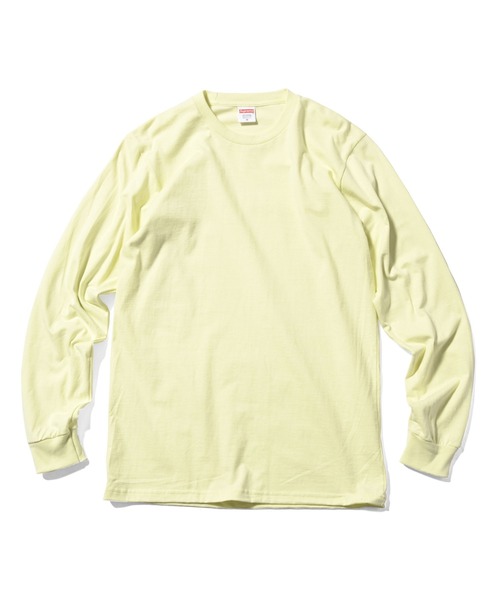 Lafayette（ラファイエット）の「SUPREME シュプリーム  L/STEE - ロングスリーブTシャツ-2【MADEINUSA】（Tシャツ/カットソー・メンズ・ペールイエロー/コーラルピンク/ブラック/ライトブルー/ホワイト/ライム/グレー/レモンイエロー/ピンク系その他・XL/L/M/S）」の7枚目の写真