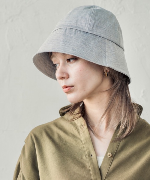 ORIENT MILLINERY（オリエント ミリナリー）の「TOANI【ﾄｱﾆ】SAILOR HAT（ハット・レディース・ブラック/ベージュ/ブルー系その他・FREE）」の3枚目の写真