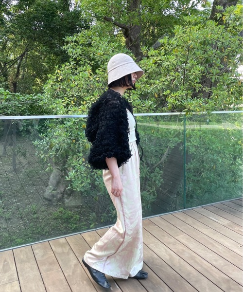 ORIENT MILLINERY（オリエント ミリナリー）の「TOANI【ﾄｱﾆ】SAILOR HAT（ハット・レディース・ブラック/ベージュ/ブルー系その他・FREE）」の10枚目の写真