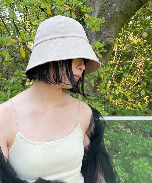 ORIENT MILLINERY（オリエント ミリナリー）の「TOANI【ﾄｱﾆ】SAILOR HAT（ハット・レディース・ブラック/ベージュ/ブルー系その他・FREE）」の12枚目の写真