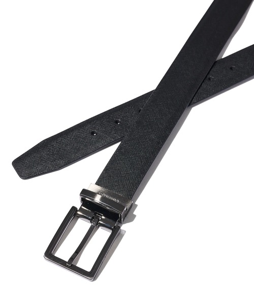 Calvin Klein(カルバン・クライン)の「【Calvin Klein/カルバンクライン】Reversible Belt / リバーシブルレザーベルト(ベルト・メンズ・ブラック系3/ブラック系5/ブラック系7/ブラック系4/ブラック系1/ブラック系6・FREE)」の4枚目の写真