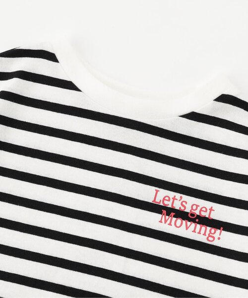 BREEZE（ブリーズ）の「【シルエットを自分好みに！】裾ドローコード半袖Tシャツ_ジュニア対応（Tシャツ/カットソー・キッズ・レッド/ブラック/オフホワイト・80/90/100/110/120/130/140）」の6枚目の写真