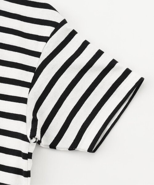 BREEZE（ブリーズ）の「【シルエットを自分好みに！】裾ドローコード半袖Tシャツ_ジュニア対応（Tシャツ/カットソー・キッズ・レッド/ブラック/オフホワイト・80/90/100/110/120/130/140）」の4枚目の写真