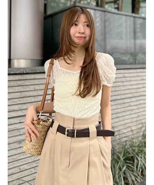 セール】レースカットソー（Tシャツ/カットソー）｜SNIDEL