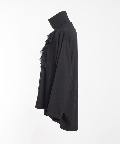 gommeフリルTEE gomme tシャツ 24/-天竺 フリルT レディース メンズ : ZOZOTOWN