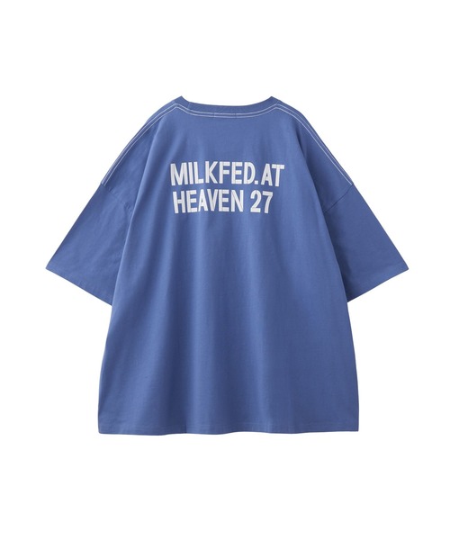 tシャツ MILKFED. AT HEAVEN27 SUPER BIG S/S TOP レディース メンズ MILKFED. AT HEAVEN27 SUPER BIG S/S TOP（Tシャツ/カットソー