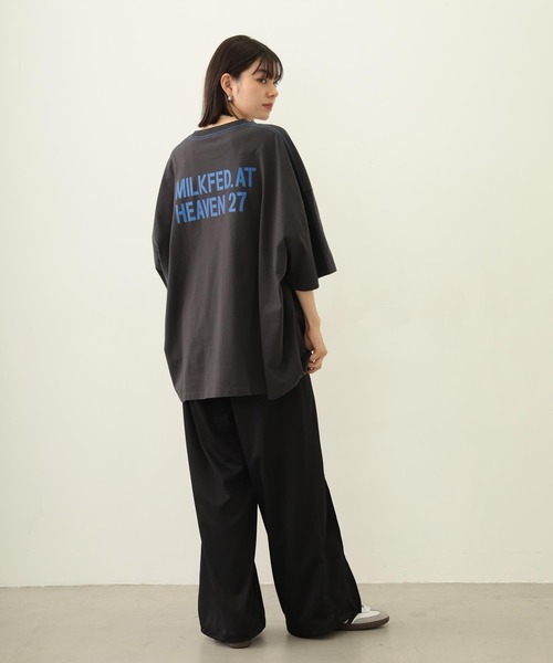 MILKFED. AT HEAVEN27 SUPER BIG S/S TOP（Tシャツ/カットソー
