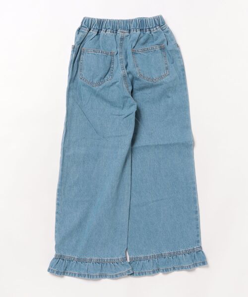 coca（coca）（コカ）の「【WEB限定セール】キッズ　裾フリルデニムパンツ（デニムパンツ・キッズ・ブルー・120/130/140/150）」の14枚目の写真