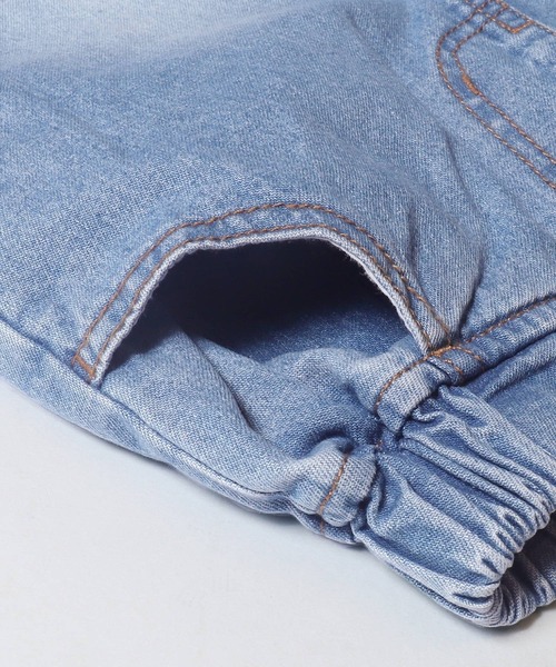 coca（coca）（コカ）の「【WEB限定セール】キッズ　裾フリルデニムパンツ（デニムパンツ・キッズ・ブルー・120/130/140/150）」の10枚目の写真