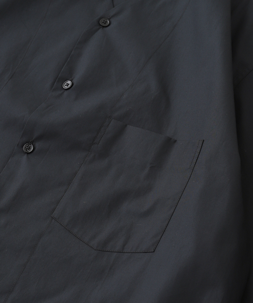 セール】LEMAIRE (ルメール) V NECK SHIRT/SH1144LF588（シャツ