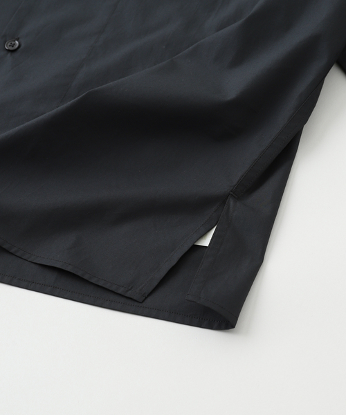 LEMAIRE（ルメール）の「LEMAIRE (ルメール) V NECK SHIRT/SH1144LF588（シャツ/ブラウス・メンズ・チャコールグレー/ブラック・46/48）」の5枚目の写真