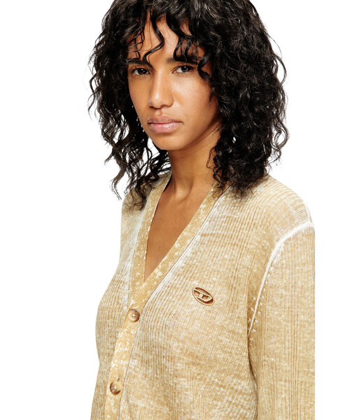 DIESEL(ディーゼル)の「ウィメンズ カーディガン M-ROBIN(カーディガン/ボレロ・レディース・ブラック/ライトブラウン・SMALL/X-SMALL/MEDIUM/LARGE/X-LARGE)」の15枚目の写真