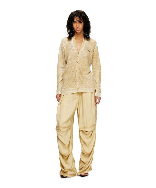 DIESEL(ディーゼル)の「ウィメンズ カーディガン M-ROBIN(カーディガン/ボレロ・レディース・ブラック/ライトブラウン・SMALL/X-SMALL/MEDIUM/LARGE/X-LARGE)」の16枚目の写真