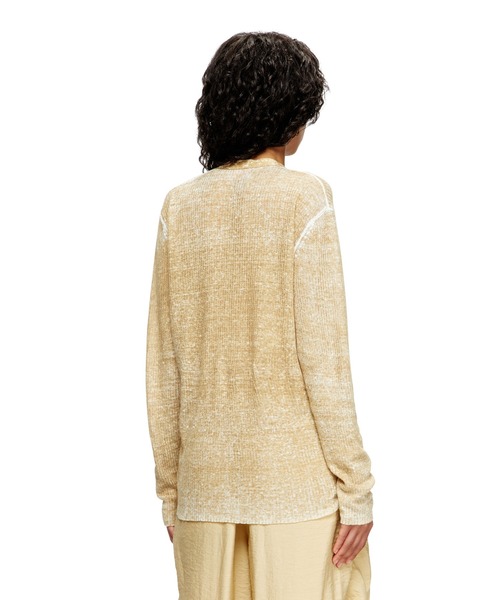 DIESEL(ディーゼル)の「ウィメンズ カーディガン M-ROBIN(カーディガン/ボレロ・レディース・ブラック/ライトブラウン・SMALL/X-SMALL/MEDIUM/LARGE/X-LARGE)」の3枚目の写真