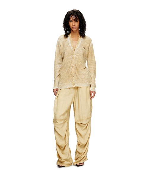 DIESEL(ディーゼル)の「ウィメンズ カーディガン M-ROBIN(カーディガン/ボレロ・レディース・ブラック/ライトブラウン・SMALL/X-SMALL/MEDIUM/LARGE/X-LARGE)」の5枚目の写真