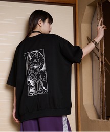 フォックス刺繍ルーズTシャツ