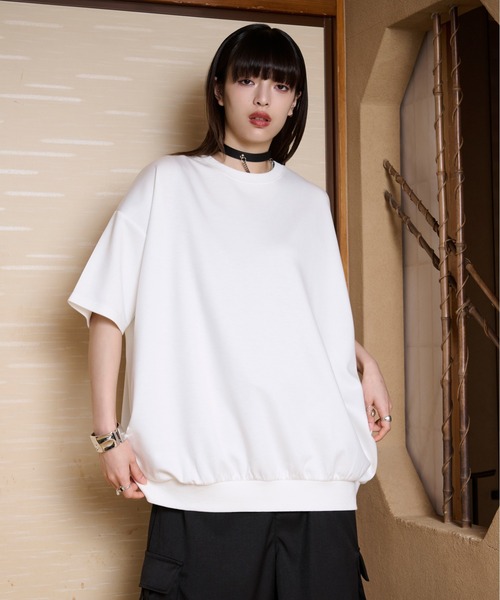 狐独(コドク)の「フォックス刺繍ルーズTシャツ(Tシャツ/カットソー・メンズ・ブラック/オフホワイト・MEDIUM/LARGE)」の16枚目の写真