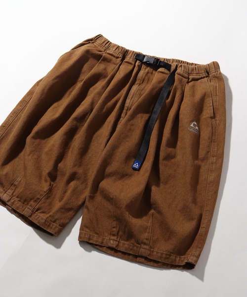 GERRY(ジェリー)の「【GERRY/ジェリー】カラーデニム クライミング ワイドショートパンツ(その他パンツ・メンズ・ネイビー/カーキ/ベージュ/パープル・S/M/L/LL)」の5枚目の写真