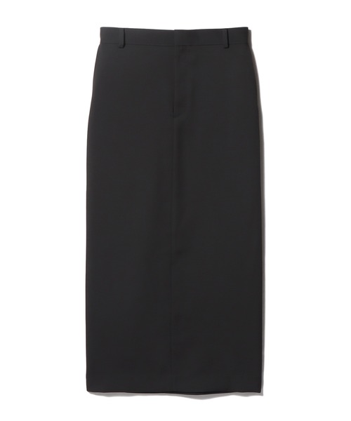 ESTNATION（エストネーション）の「ESTNATION / Iライン バックサイドスリット スカート（スカート・レディース・ブラック/カーキ・38/36）」の2枚目の写真