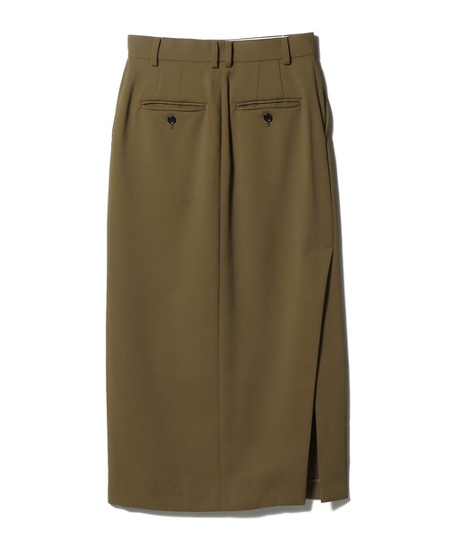 ESTNATION（エストネーション）の「ESTNATION / Iライン バックサイドスリット スカート（スカート・レディース・ブラック/カーキ・38/36）」の8枚目の写真
