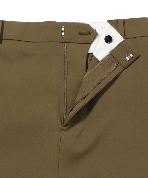 ESTNATION（エストネーション）の「ESTNATION / Iライン バックサイドスリット スカート（スカート・レディース・ブラック/カーキ・38/36）」の9枚目の写真