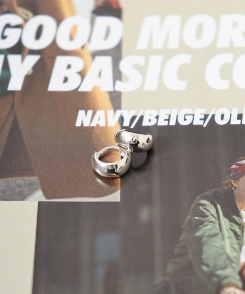 FUNALIVE（ファンアライブ）の「SILVER 925 デザインピアス（ピアス（両耳用）・メンズ・シルバー系その他2/シルバー/シルバー系3/シルバー系その他5/シルバー系その他3/シルバー系1/シルバー系/ゴールド/ゴールド系その他/シルバー系その他7/ゴールド系その他2/シルバー系2/シルバー系その他6/シルバー系その他4/シルバー系その他・FREE）」の8枚目の写真