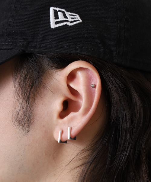 FUNALIVE（ファンアライブ）の「SILVER 925 デザインピアス（ピアス（両耳用）・メンズ・シルバー系その他2/シルバー/シルバー系3/シルバー系その他5/シルバー系その他3/シルバー系1/シルバー系/ゴールド/ゴールド系その他/シルバー系その他7/ゴールド系その他2/シルバー系2/シルバー系その他6/シルバー系その他4/シルバー系その他・FREE）」の17枚目の写真