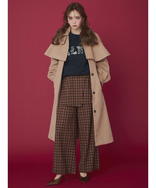 CALNAMUR（カルナムール）の「ハイウエストサイドラインＰＴ×ミニＳＫＳＥＴ（その他パンツ・レディース・グレー/その他1・SMALL/MEDIUM）」の5枚目の写真
